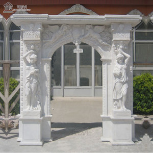 Bán Khung Cửa Vòm Đá Tự Nhiên Chạm Khắc Thủ Công Chất Lượng Cao - Product Image 4