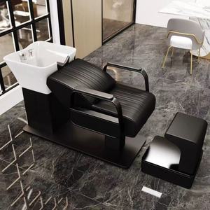 Hair Salon Beauty Salon Barber Shop Hot Sale Furniture Hair Washing Shampoo Chair Shampoo <b>Bed</b> - Product Image 4