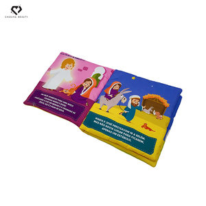 Libro in Stoffa per Neonati con Animali Morbidi e Silenziosi, Giocattolo <span class=keywords><strong>Montessori</strong></span> Tattile - Product Image 5