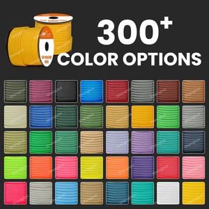 Tali Paracord Grosir 4mm 3mm 2mm 550lbs Tipe III 7-Strand Core <span class=keywords><strong>Nylon</strong></span> untuk Tenda Camping DIY Gelang - Product Image 4