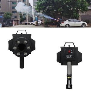 Mais popular LED DJ efeitos co2 confete arma canhão máquina portátil com luzes RGB cor para festa de casamento palco - Product Image 5