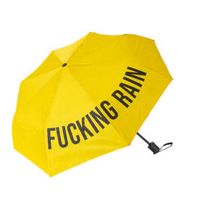 Paraguas Plegable Amarillo, Compacto y Portátil para Uso en Exteriores - Product Image 1