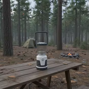 Favour Light 400LM 4xAA LED Camping <b>Lantern</b> IP65 Waterproof <b>Battery</b>-<b>Powered</b> Color-Changing Light Dimmable 50000 Hours Lifespan - Product Image 1