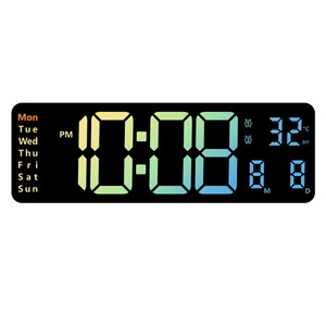 Reloj Minimalista de Pared y Mesa para Sala de Estar con Letra Grande, Reloj Electrónico, Múltiples Alarmas y Multifunciones - Product Image 5