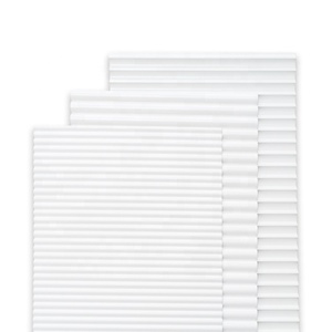 Thiết kế hiện đại chạm khắc trang trí gỗ MDF tấm linh hoạt 3D rãnh <span class=keywords><strong>pre</strong></span>-<span class=keywords><strong>primed</strong></span> tường bảng E1 hiện đại sóng chạm khắc trang trí - Product Image 1