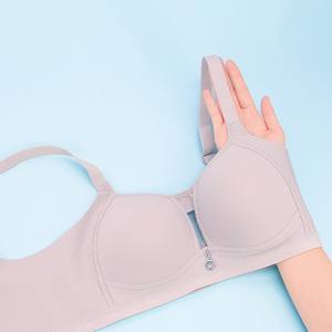 Soutiens-gorge push-up sans armatures en maille respirante sans coutures pour femmes, grandes tailles C/D, lingerie écologique - Product Image 5