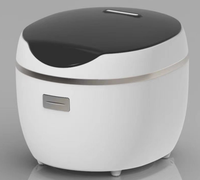 MeiShengFa OEM 500W 3L Plastique Minuterie Numérique Contrôle Ménage Multifonctionnel Cuiseur à Riz Électrique