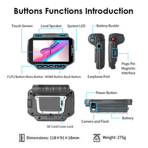 안드로이드 14 4GB 64GB 창고 물류 소매용 웨어러블 러기드 PDA - IP65 방수 산업용 핸드헬드 터미널 Effon WT04 - Product Image 3