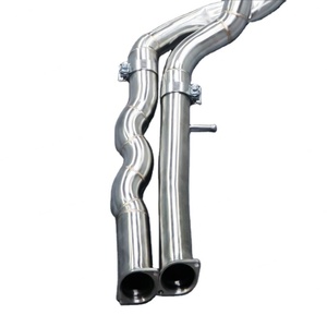 Tuyaux d'échappement intermédiaires de course à longueur égale pour optimisation des performances, compatibles M3 M4 F80 F82 F83 2015-2020 S55B30 3.0T, en acier inoxydable 304 - Product Image 5