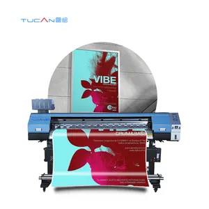 New High Quality <strong>Digital</strong> Printer 1.9m Large Format XP600/i3200 Print Head Banner Printer Vinyl <strong>Plotter</strong> Eco Solvent Printer - Product Image 2