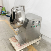 Mini machine de revêtement de chocolat de noix de casserole de revêtement de sucrerie de dragée de BY-300B