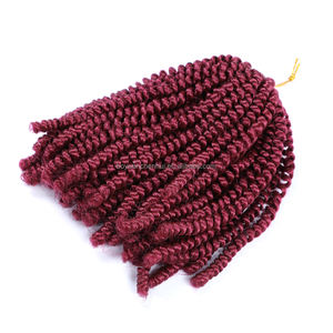 Lot de Cheveux <span class=keywords><strong>Afro</strong></span> Crépus Ondulés "Springy Twist" pour Tresses 10", Cheveux Synthétiques Nœuds Crépus Bouclés, Meilleures Coiffures Crépues pour Femmes - Product Image 5