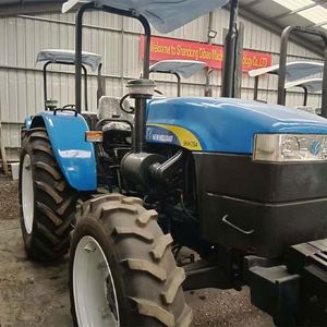 Calidad Original 75hp Usado New-Holland SNH754 Tractor 4wd Con Cabina Precio Muy Barato con <span class=keywords><strong>Implementos</strong></span> - Product Image 1