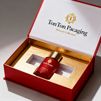 Boîte magnétique personnalisée et boîte cadeau blanc ivoire pour ensemble de soins de la peau et emballage de luxe avec impression dorée mate