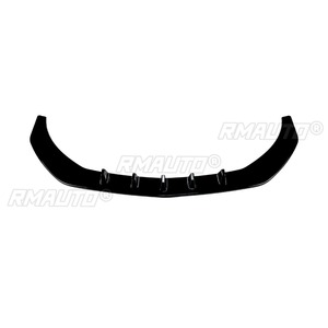 สำหรับ Mercedes Benz CLA Class C117 ปี 2016-2019 AMG ชุดแต่งกันชนหน้าแบบ Lip Splitter Diffuser 3 ชิ้น ชุดป้องกันกันชน - Product Image 5