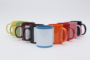 Tasses à café en porcelaine osseuse sublimées en couleur, design contemporain créatif, logo personnalisé pour impression photo professionnelle - Product Image 3