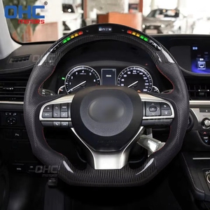 Volante LED de Fibra de Carbono para <span class=keywords><strong>LEXUS</strong></span> <span class=keywords><strong>LX</strong></span> <span class=keywords><strong>570</strong></span> GS350 RX 2016 2017 2018 <span class=keywords><strong>2019</strong></span> 2020 - Product Image 6