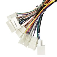 High-End for Car Android Radio Wiring Harness 16PIN Pure Copper PVC Insulated Power Audio Cable for Corolla Camry RAV4