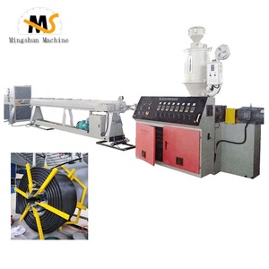 Máquina Extrusora de un Solo Tornillo de Plástico HDPE LDPE con Bomba y Caja de Cambios para Fabricación de Tuberías/Mangueras, Funcionamiento Automático - Product Image 2