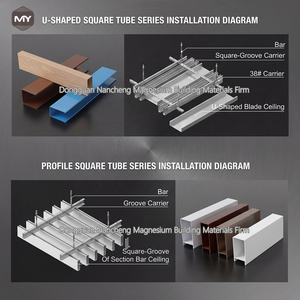 Panneau de <span class=keywords><strong>plafond</strong></span> rectangulaire en aluminium pour décoration, à prix de gros compétitif direct usine, idéal pour les grands projets - Product Image 2