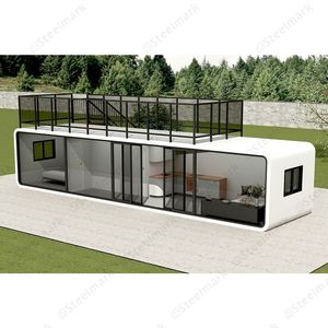 Guosemade casa prefabricada 20 pies 40 pies al aire libre moderno Popular casa prefabricada Touse Casa de trabajo móvil Oficina Pod Apple Cabinininy H - Product Image 1