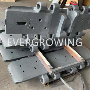 2024 साल सबसे ज्यादा बिकने वाले उच्च गुणवत्ता वाले ट्रैक जूते असेंबली लिबहेर lr1600 क्रेन स्पेयर पार्ट्स - Product Image 6