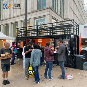 Food Truck a Due Piani in Container con <span class=keywords><strong>Scale</strong></span>, Caffetteria Mobile in Container, Bar Modulare, Rimorchio <span class=keywords><strong>per</strong></span> Cibo, Chiosco <span class=keywords><strong>per</strong></span> Fast Food all'Aperto - Product Image 3