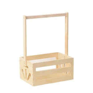 <span class=keywords><strong>Panier</strong></span> de rangement en <span class=keywords><strong>bois</strong></span> pliable, <span class=keywords><strong>panier</strong></span> de rangement de bureau avec poignée. - Product Image 2