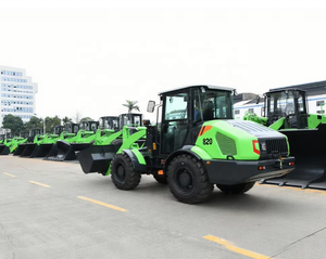 סין 820te מטעין חשמלי 2 טון מטען גלגל חשמלי מיני טון עם בקרת טייס דלי אופציונלי - Product Image 4