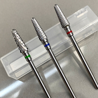 Nouvelle fraise à ongles en carbure de silicium, surface lisse, pour le nettoyage des cuticules sous les ongles, populaire en Allemagne, pour salon de manucure