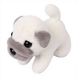 Peluche de Simulación de Animal, Perro Shar Pei, Súper Lindo, Mini Muñeco de Perro, Colgante para Mochila, Venta al por Mayor, 10cm - Product Image 1