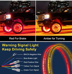 Alta calidad 4 Pods 8 Pods Rgbw Led Rock Light IP 68 impermeable Rgbw Car Rock Light para <span class=keywords><strong>4X4</strong></span> Off Road Vehicle Atv Utv - Product Image 3