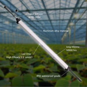 T5 <span class=keywords><strong>LED</strong></span> <span class=keywords><strong>Tube</strong></span> 4FT Lights la propagazione verticale della pianta coltiva la luce a <span class=keywords><strong>LED</strong></span> per la coltivazione Indoor idroponica coltiva la luce - Product Image 2