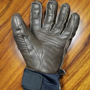 Guantes de esquí de cuero genuino hechos a medida, guantes deportivos cálidos a prueba de viento para snowboard, venta al por mayor - Product Image 1