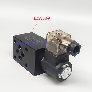 Vanne solénoïde empilable Longerfa LDSV08 A B AB à cartouche filetée hydraulique pour machines - Product Image 5