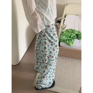 Nuevos Pantalones de Pijama de Pony de Dibujos Animados Coloridos y Lindos, Pantalones Largos Sueltos de Verano con Diseño de Conejo y Gatito para Fiesta, Pijamas para Mujer, Ropa de Fiesta para Proveedores - Product Image 2