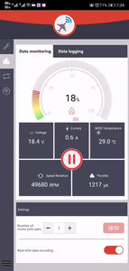 ESC Profesional de Alto Voltaje para 130A 200A 5-14S con Ajuste de Parámetros por Aplicación Móvil, Accesorios de Actualización para Drones y Aeronaves FPV - Product Image 3