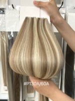 Luxsea 2026 Nouveaux extensions de cheveux Balayage pour tissages Geniuse, double trame Remy, micro-liens invisibles, tissages à la machine
