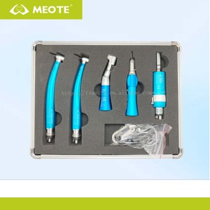 Set Professionale di Manipoli Dentali ad Alta e Bassa Velocità, Kit Colorato in Alluminio per Formazione Studentesca, Turbina ad Aria a 4 Fori e 2 Fori - Product Image 6