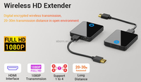 Émetteur et récepteur HD sans fil 1080P HD sans fil MI Extender 98Ft Range Streaming Audio vidéo d'un ordinateur portable à un téléviseur HD