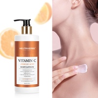 Lotion corporelle éclaircissante pour peau sèche, à la vitamine C, beauté naturelle pour femmes, best-seller