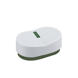 Support de rangement double couche en PP pour savon de salle de bain d'hôtel avec plateau de drainage, boîte à savon en plastique avec couvercle, prix bas, ensembles de salle de bain en gros - Product Image 2