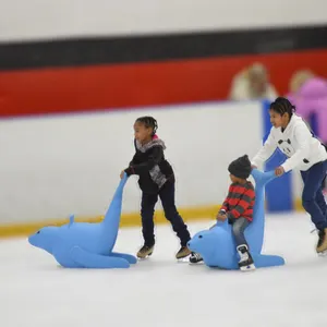 合成アイスホッケートレーニングスケートパズルタイルエイド