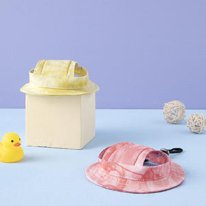 قبعات الحيوانات الأليفة في الهواء الطلق القطن سونبونيه القطط والكلاب القبعات - Product Image 3