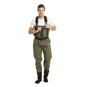 Wasserdichter und atmungsaktiver Brust-Angels ch lauch Beste Angels tiefel für Männer OEM Custom Waders im Erwachsenen stil