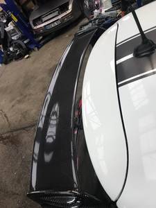 Becquet de toit en fibre de carbone, accessoires de voiture pour Mini cooper R56, Ver.2.11/2.12 Type JCW - Product Image 3