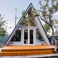 Villa duplex de 60 mètres carrés, maison préfabriquée de luxe, personnalisable, écologique, 3 à 4 chambres, maisons modulaires préfabriquées