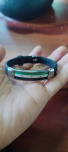 Reloj personalizable con bandera de acero inoxidable, pulsera de silicona, bandera nacional de Siria, pulsera de goma de silicona para promociones - Product Image 6