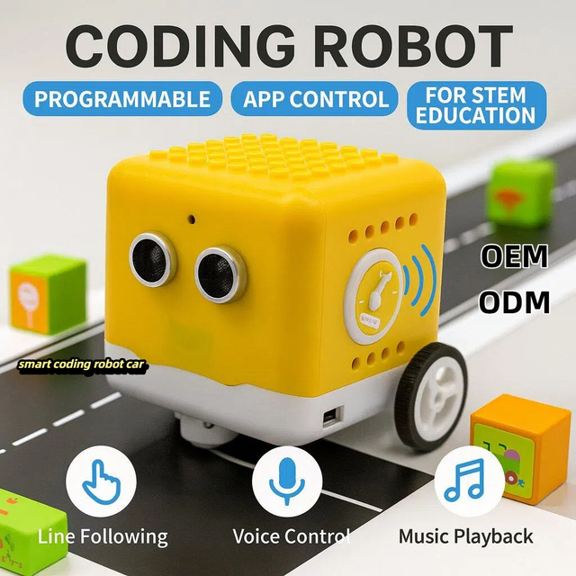 Kidsbits 7+ Years Old Kids Multiple Function Intelligent Smart Robotics Kits Stem Coding Robot Car for Arduino