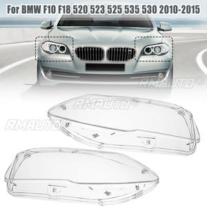 Couvre-phare avant pour BMW Série 5 F10 F18 520 523 525 535 530 2010-2014, coque de protection transparente pour phare automobile - Product Image 1